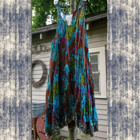 Free People Dresses & Skirts - Free People FP ONE Ends in Sequins Boho Hippie